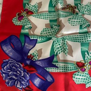 Bottega Veneta Multicolor Silk Scarf